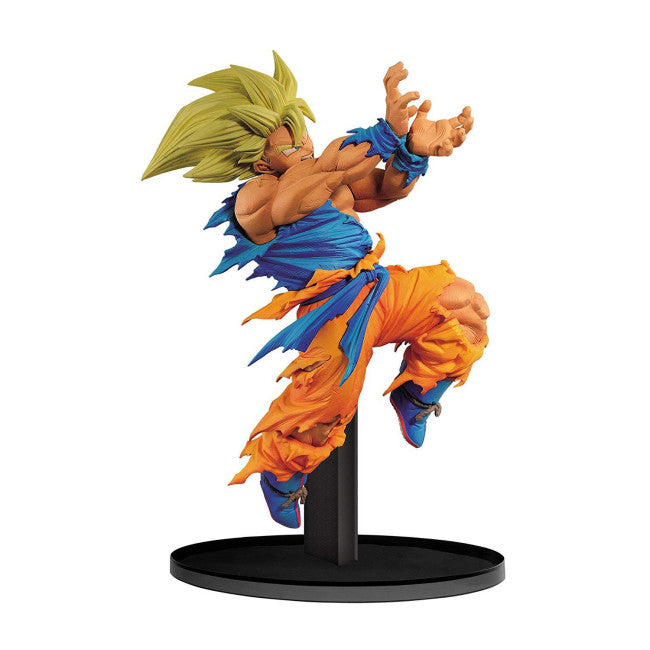 Dragon BallZ Super Saiyan Goku Kamehameha Pose Statue