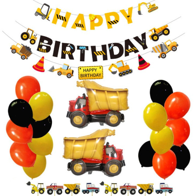Truck Birthday Party Decoration Mega Pack Theme