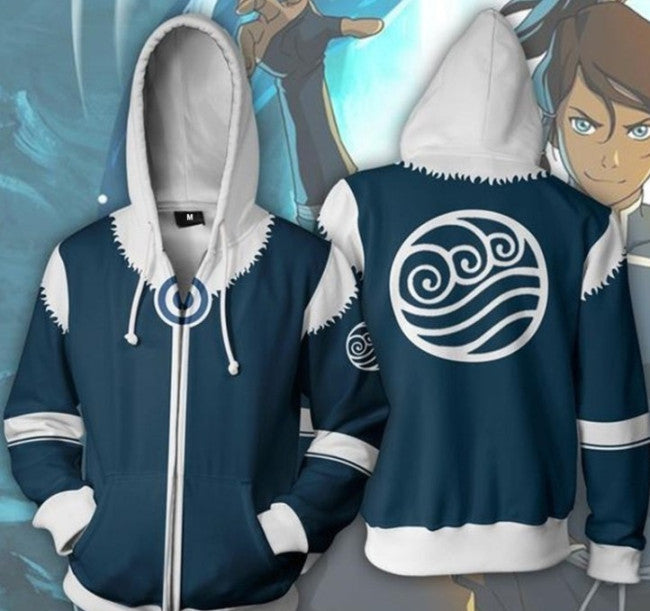 Last Airbender Water Kingdom Hoodie