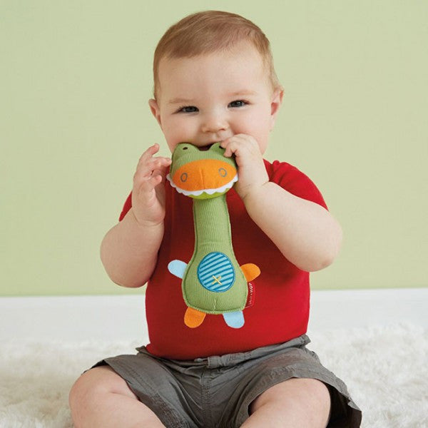 Skip Hop Squeeze Me Rattle - Crocodile