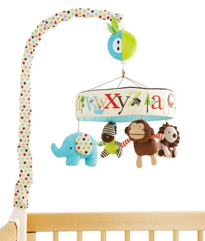 Skip Hop Alphabet Zoo Musical Crib Mobile Toy