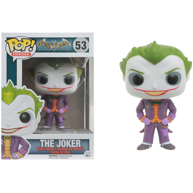 Funko Pop Batman Arkham Asylum Joker #53 Vinyl Figure