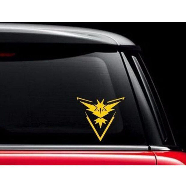 Pokemon Go Instinct Team Mystic Window Decal