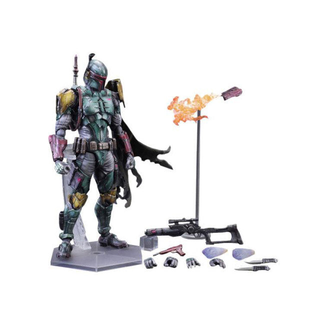 Star Wars Play Arts Kai Boba Fett Figure
