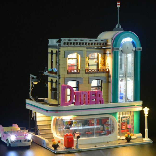 Downtown Diner 10260 LED Light Lighting Kit