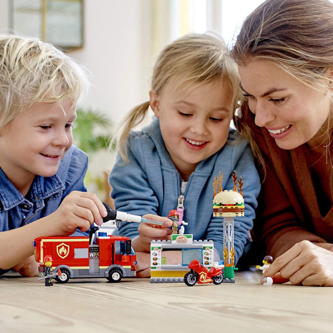 City Burger Bar Fire Rescue 60214 Brick Building Kit