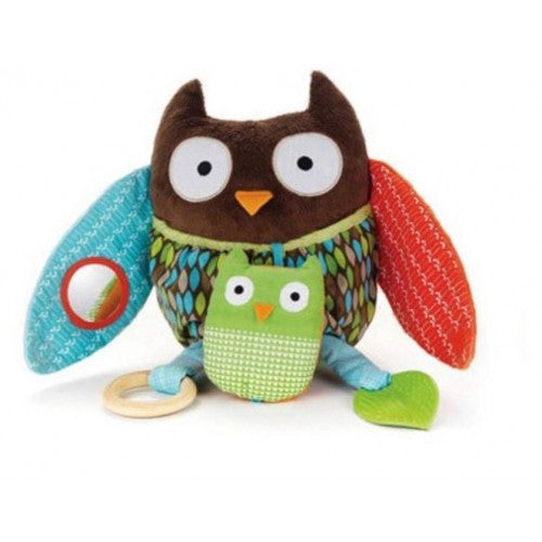 Skip Hop Hug & Hide Activity Toys-Owl