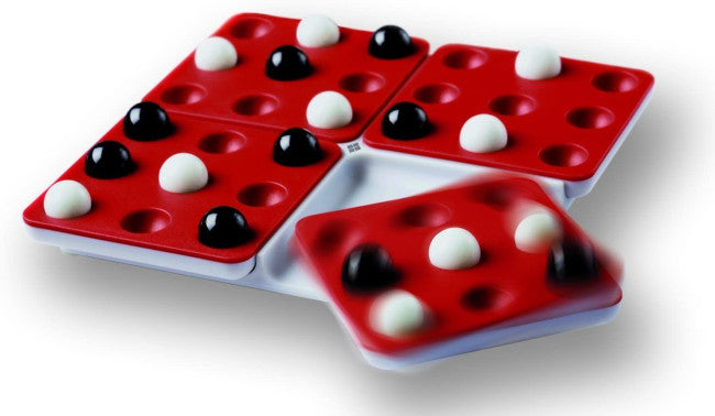 Pentago Game 3D Wooden Cube Brain Teaser Puzzle