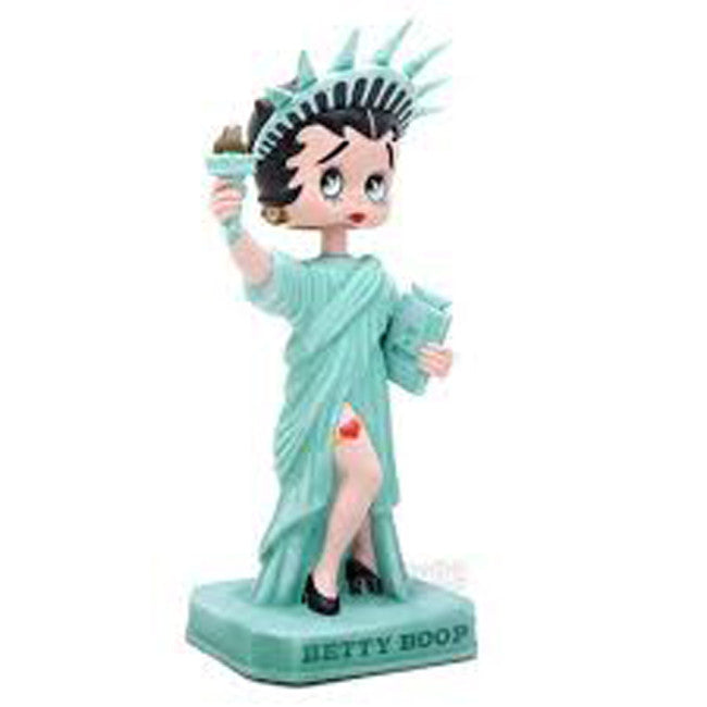 Wacky Wobbler Betty Boop Statue of Liberty Bobble Head