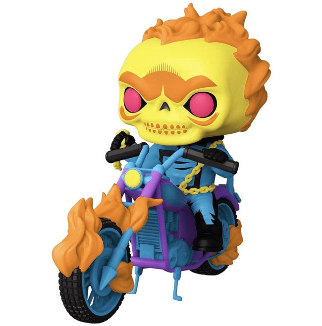 Funko Pop Ghost Rider Deluxe Rides (Black Light) #33 Vinyl Figure