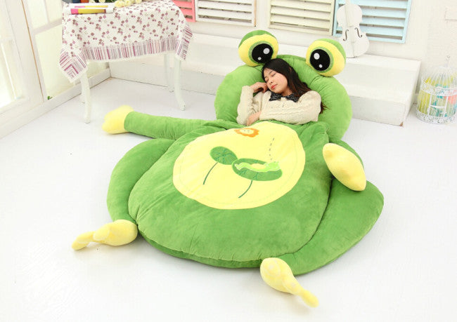 Giant Frog Plush Pillow Bed 200cm 6.5ft