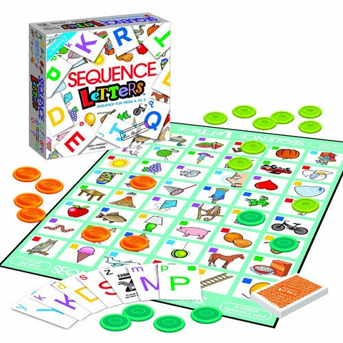 Sequence Letters Board Game