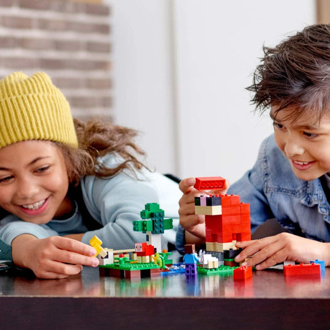 Minecraft The Wool Farm 21153 Brick Building Kit