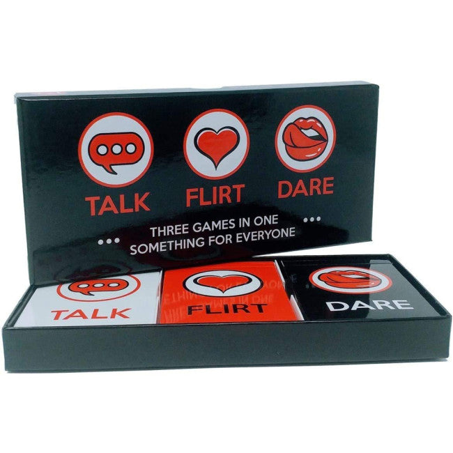 Talk, Flirt, Dare Game for Couples
