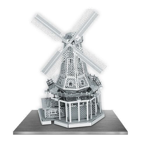 DIY 3D Stainless Steel Metal Puzzle Laser Cut-Dutch Windmill