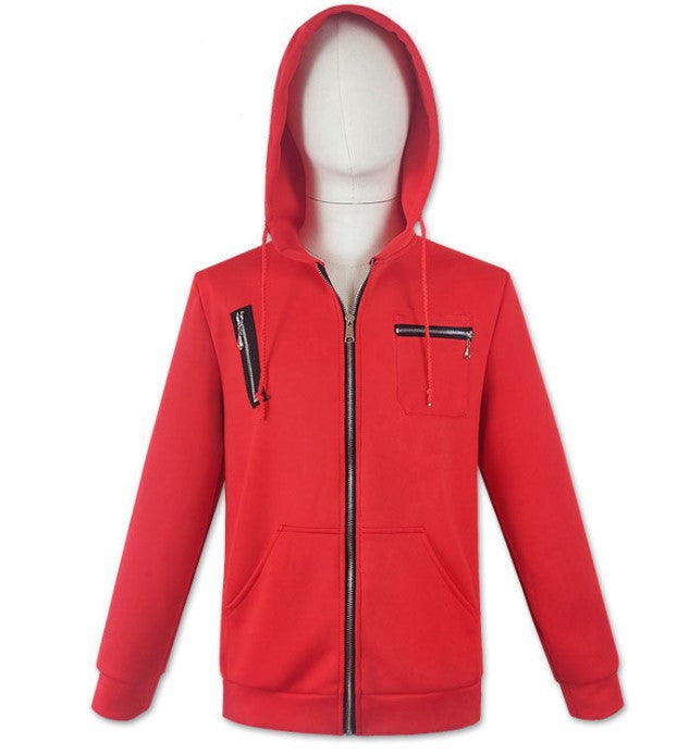 Money Heist Red Hoodie
