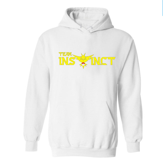 Pokemon Go Yellow Team Instinct Hooded Sweatshirt