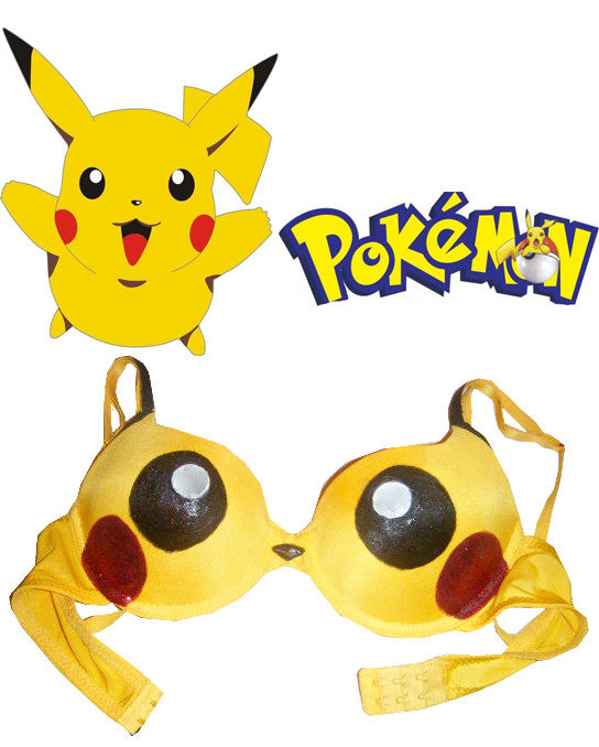Pokemon Pikachu Bra Stretch Cotton