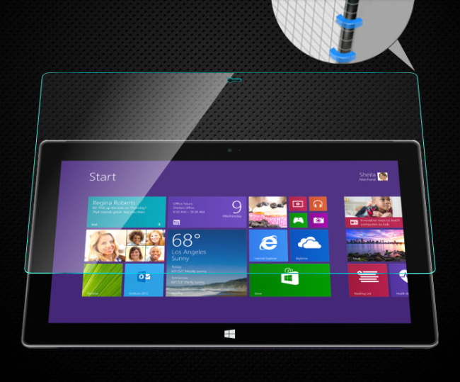 Tempered Glass Screen Protector for Microsoft Surface Pro 3