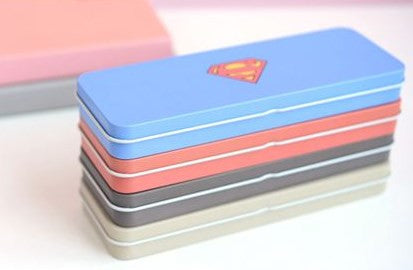 Captain America Pencil Box Case Tin