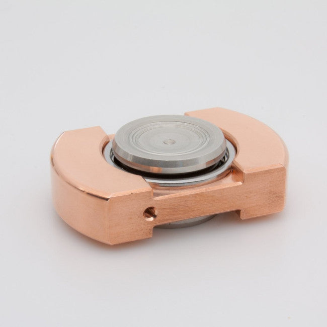 Vorso Machine Finished Flat Top V1 Fidget Spinner - Copper