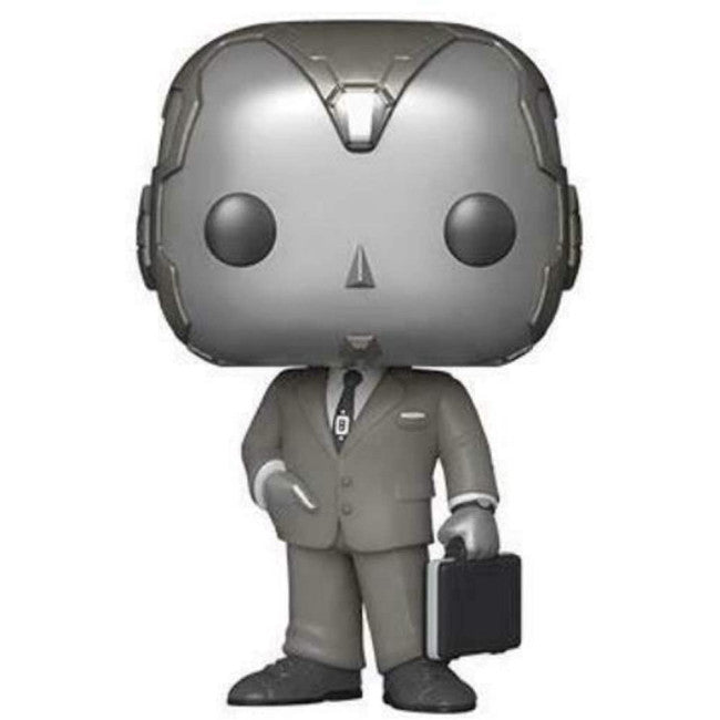 Funko Pop WandaVision Vision 50s Black and White Chase #714 Vinyl Figure