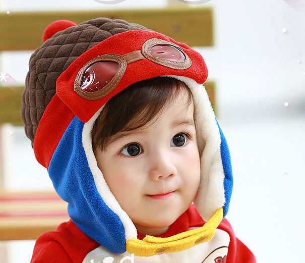 LemonKid Aviator Pilot Stylish Warm Hat Fleece Kids Baby