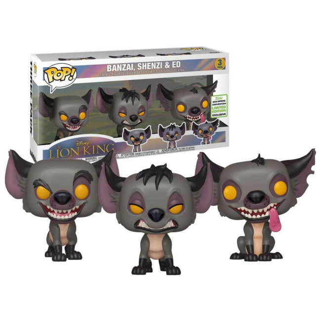 Funko Pop Lion King Hyenas 3 Pack Figures
