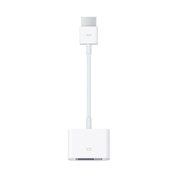 Apple - Video adapter - F 24 pin digital DVI to M 19 pin HDMI Type A