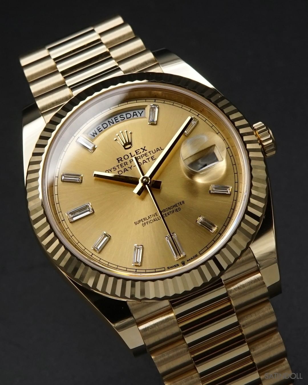 rol€x 228238 DAY-DATE 40 YELLOW GOLD