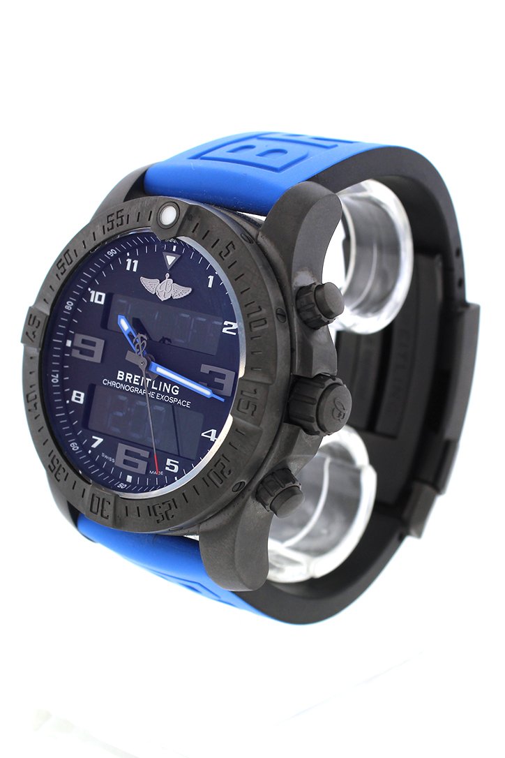 BRE!TLING Exospace B55 Black Titanium Mens Watch Vb5510h2/Be45