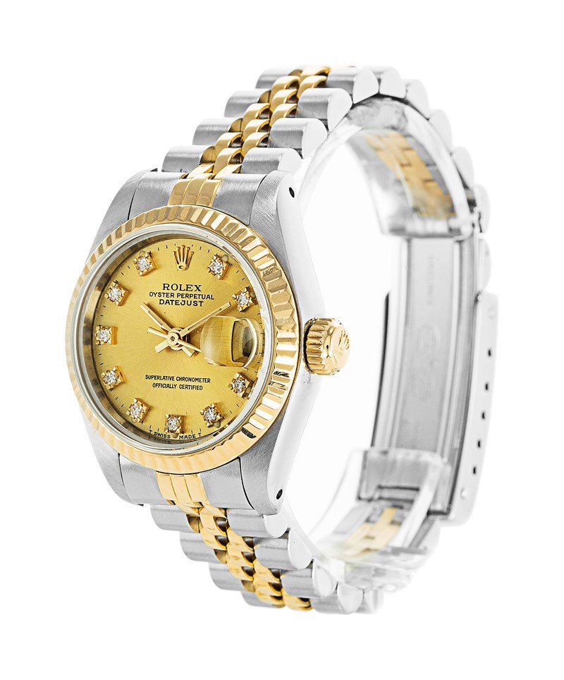 rol€x Datejust Gold and Diamonds Ladies 69173