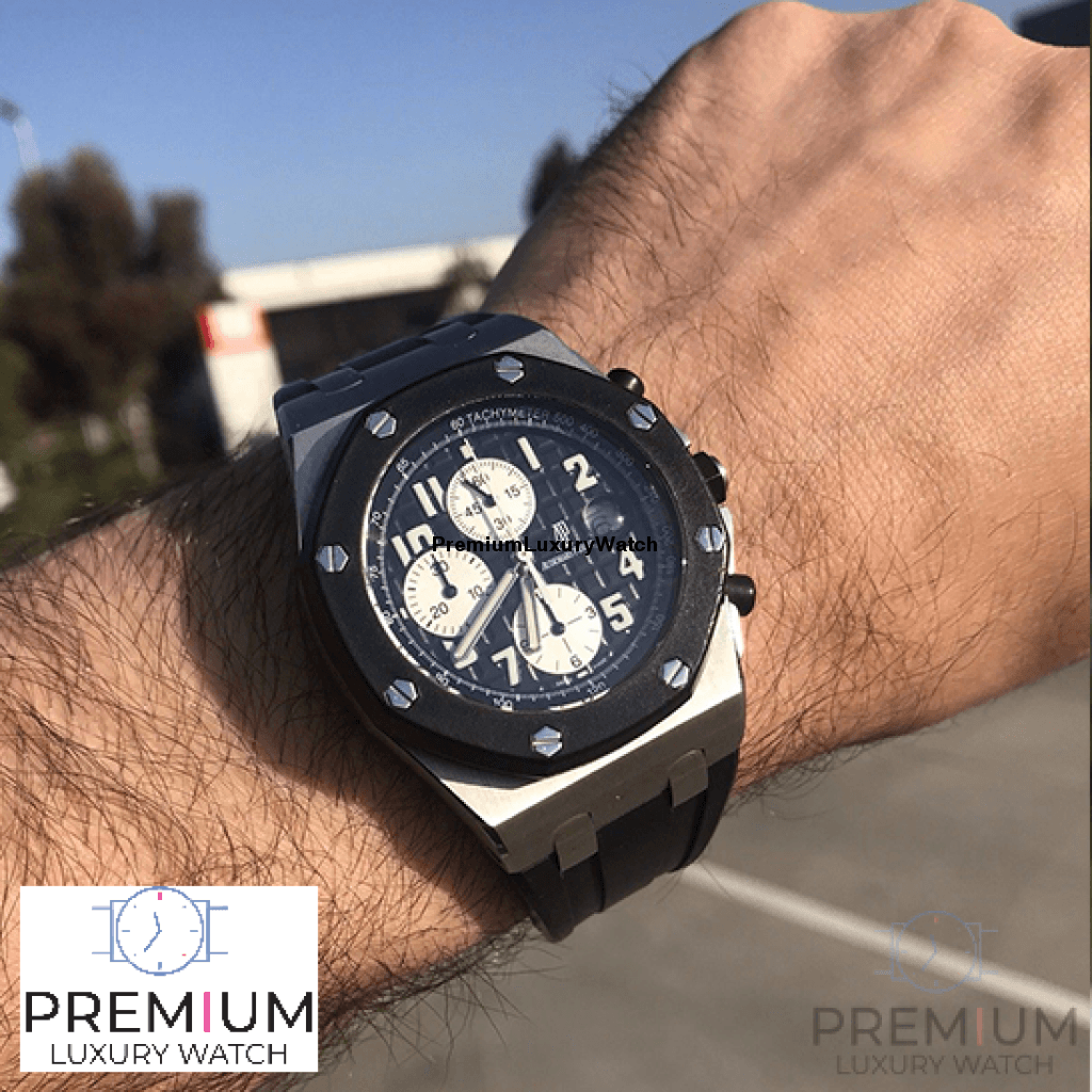 AUDEM@RS P!GUET Royal Oak Offshore Slate Grey Dial 44MM Automatic Men's Watch