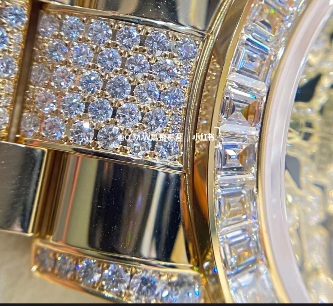 BRAND NEW rol€x 116598TBR DAYTONA EYE OF THE TIGER YELLOW GOLD DIAMONDS COMPLETE SET (4.9)