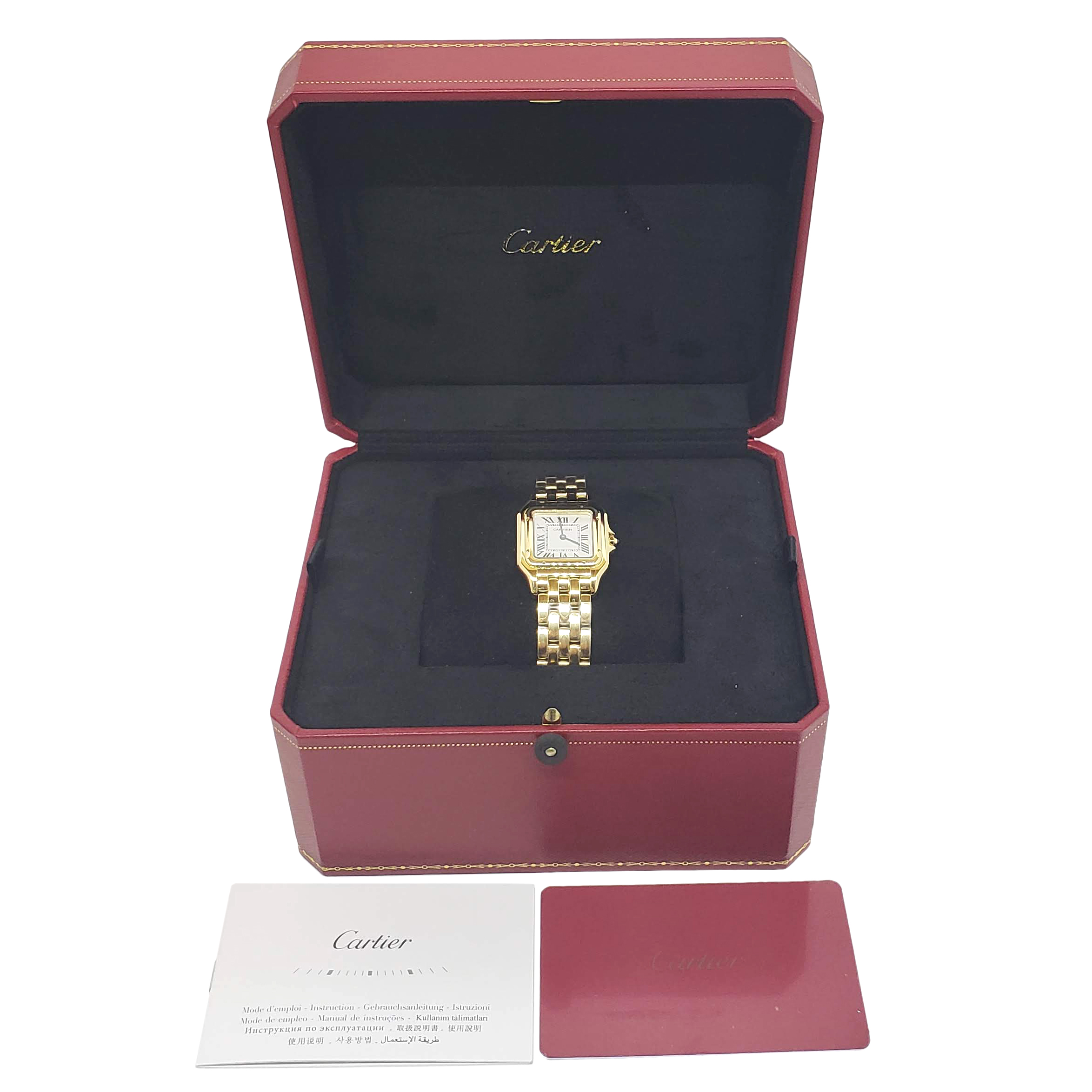 C@RTIER Panth��re 18K Yellow Gold Ladies Watch, WGPN0009