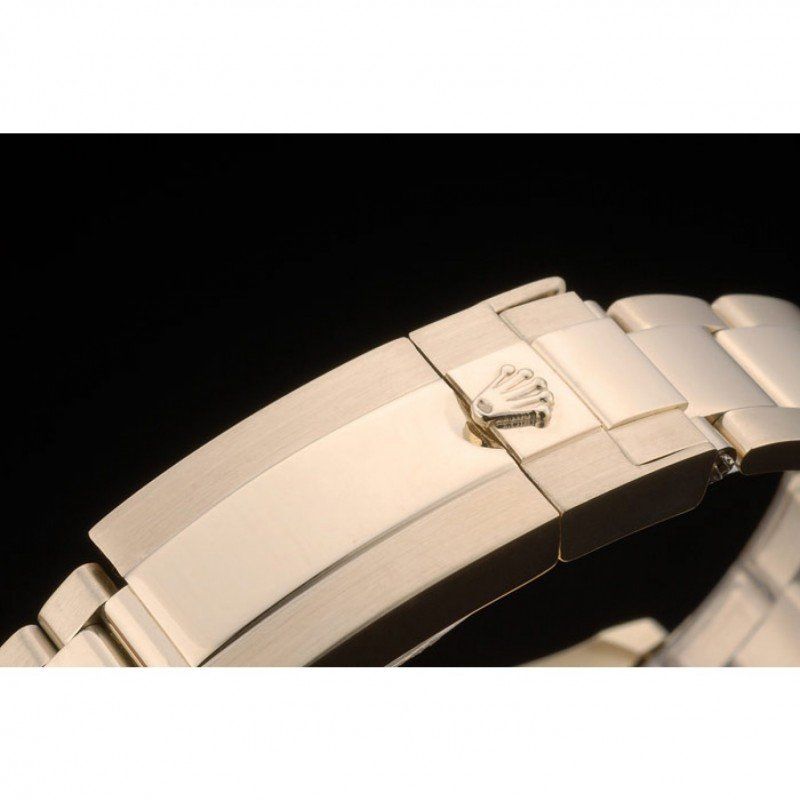 rol€x Daytona Cosmograph Rainbow Crystals Bezel Rose Gold Strap Black Dial 80251