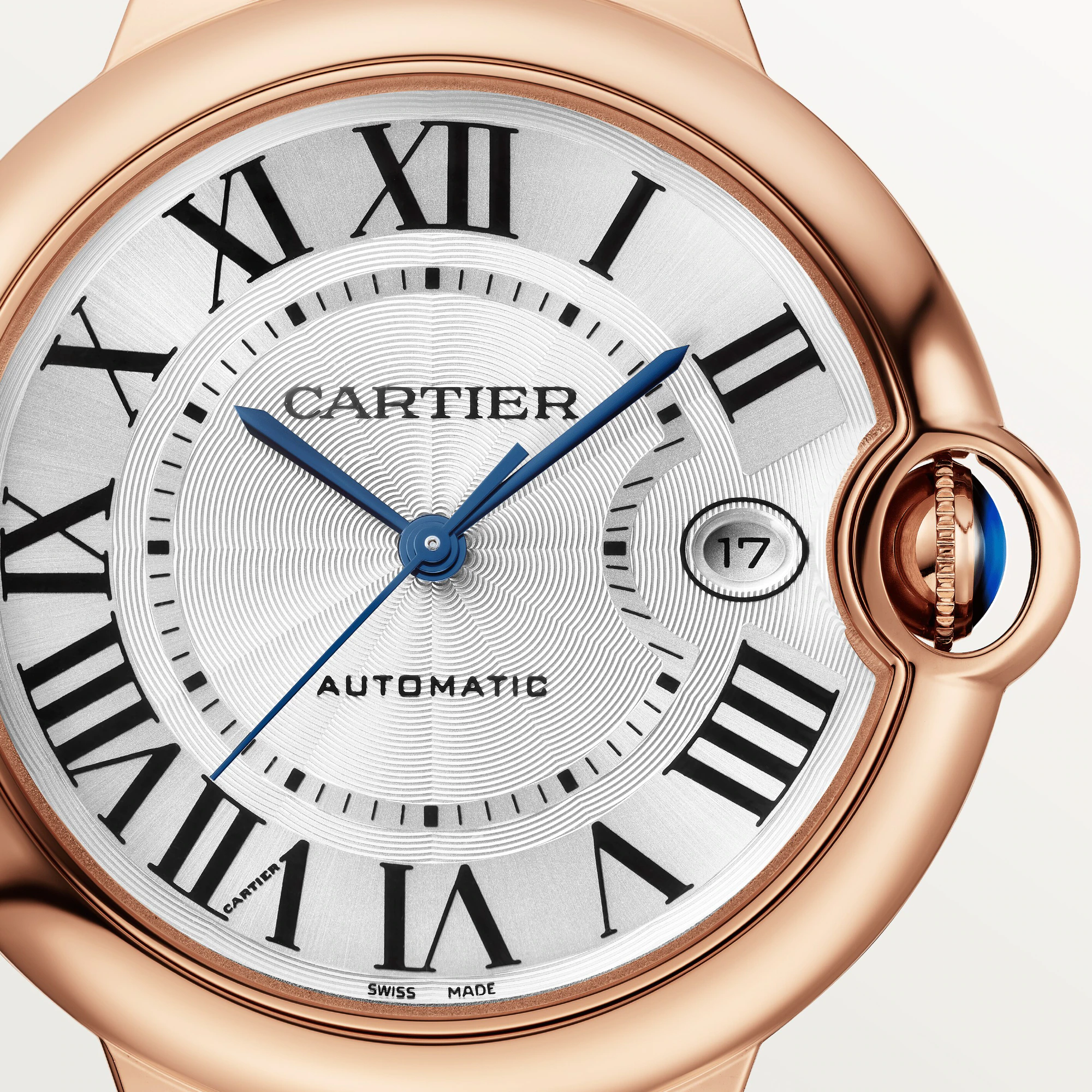 C@RTIER Ballon Bleu 42 mm 18K Rose Gold Men��s Watch, W6900651