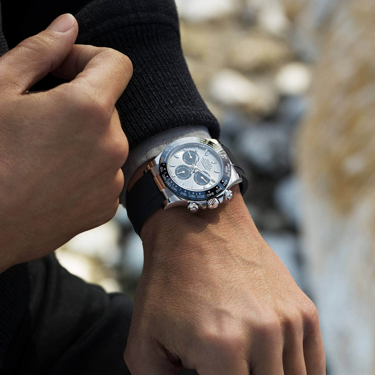 rol€x Cosmograph Daytona White Gold Meteorite 116519LN-0038