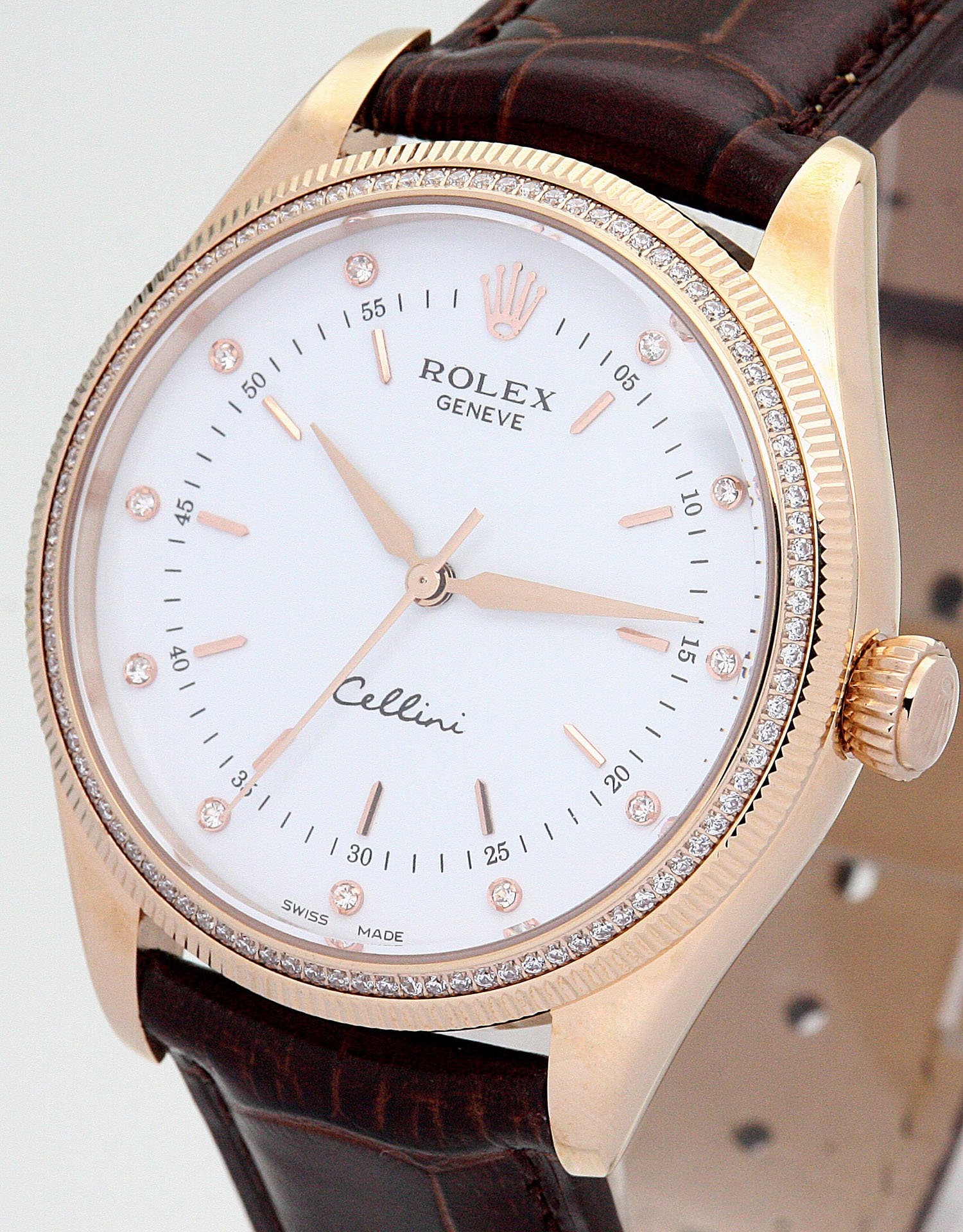 rol€x Cellini 5310 White & Gold