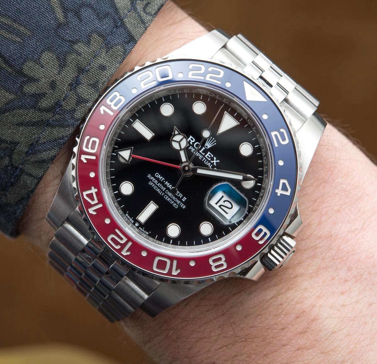 rol€x GMT-Master II 'Pepsi' 126710BLRO