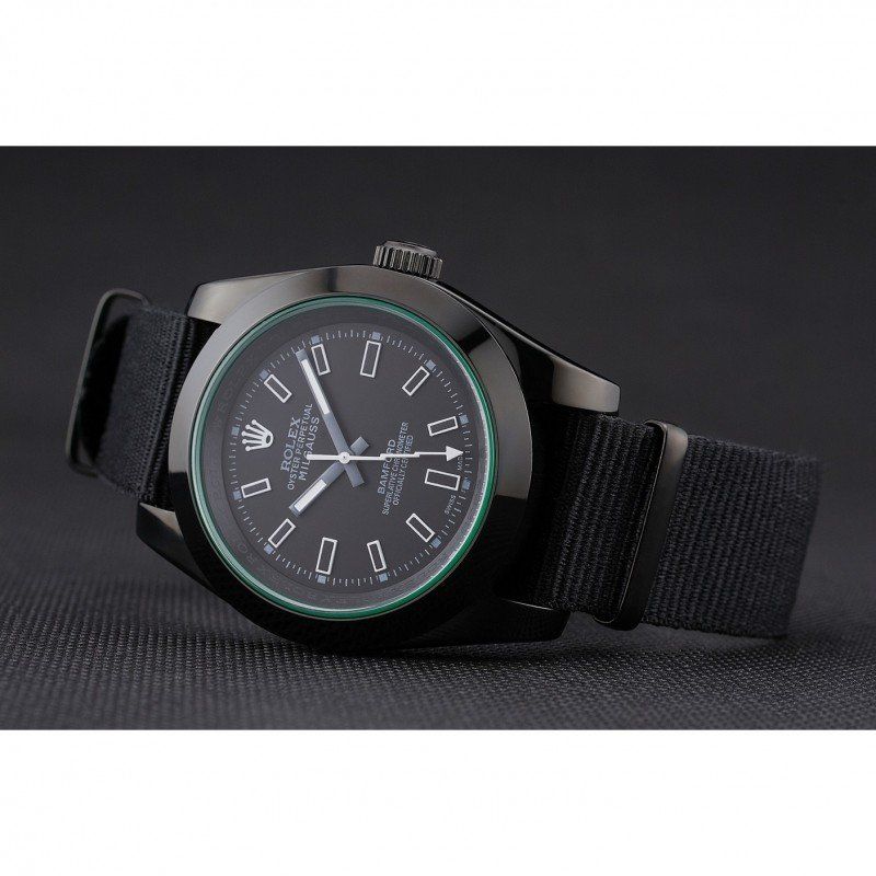 rol€x Milgauss Bamford Black Nylon Strap 622001