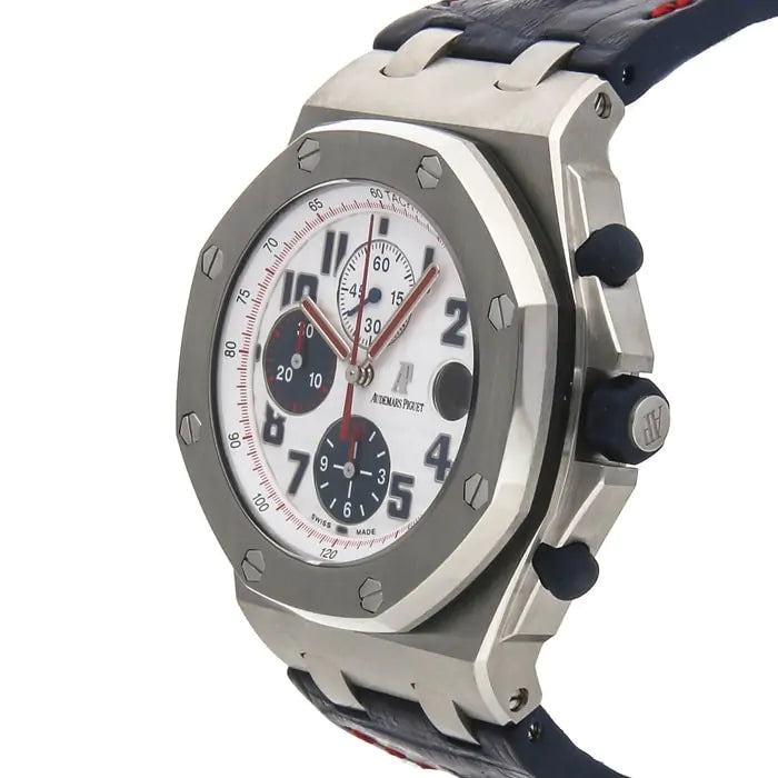 AUDEM@RS P!GUET Royal Oak Offshore Panda Chronograph 44MM Stainless Steel