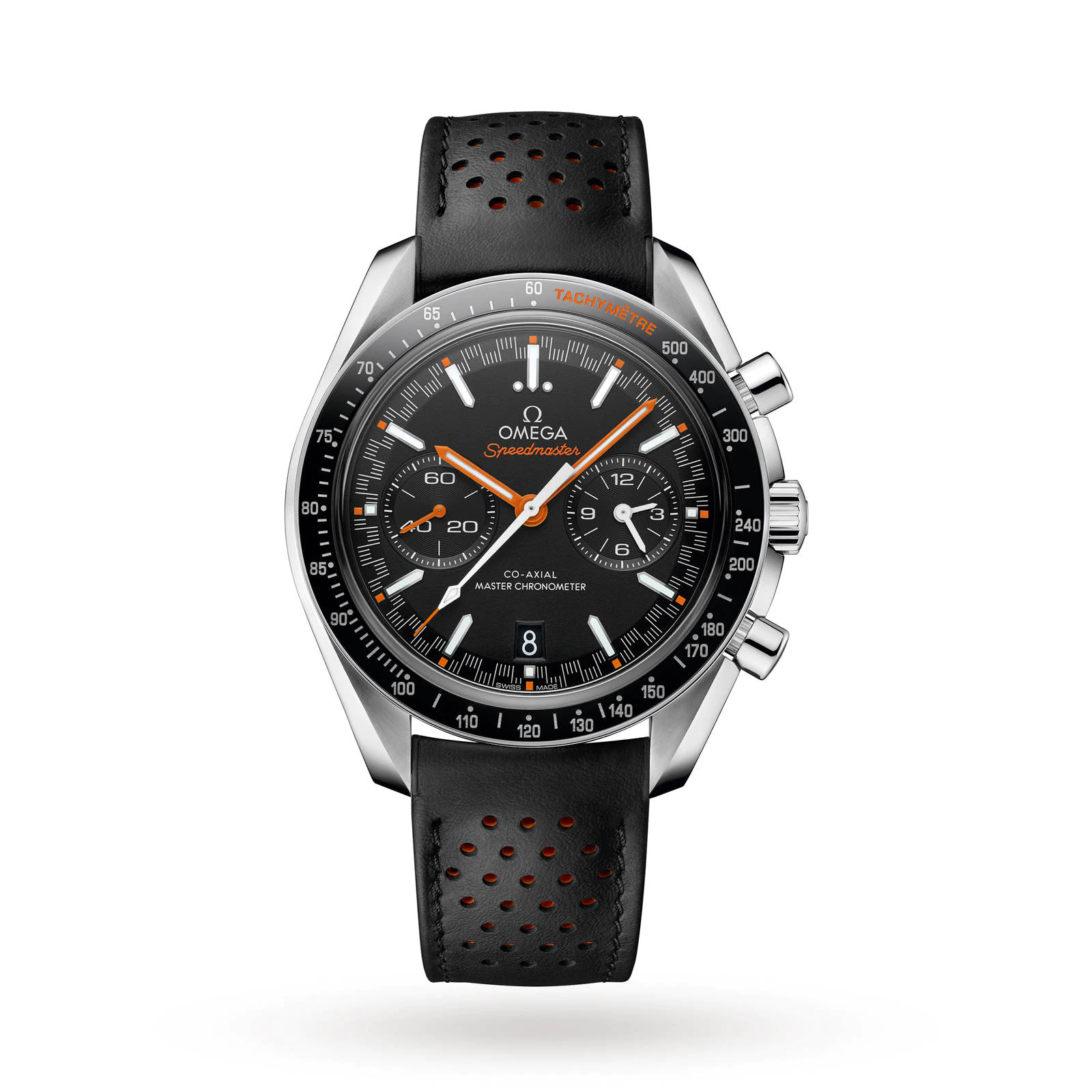 Speedmaster Racing Mens 44.25mm Automatic Co-Axial Watch O32932445101001