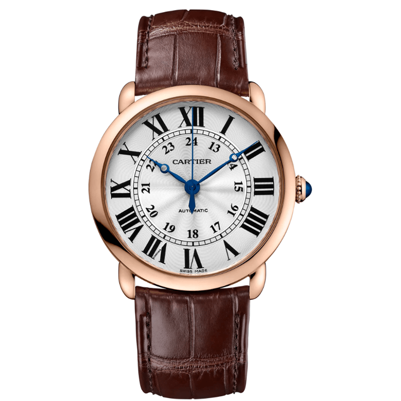 C@RTIER Ronde Louis 18K Pink Gold Watch, WGRN0006