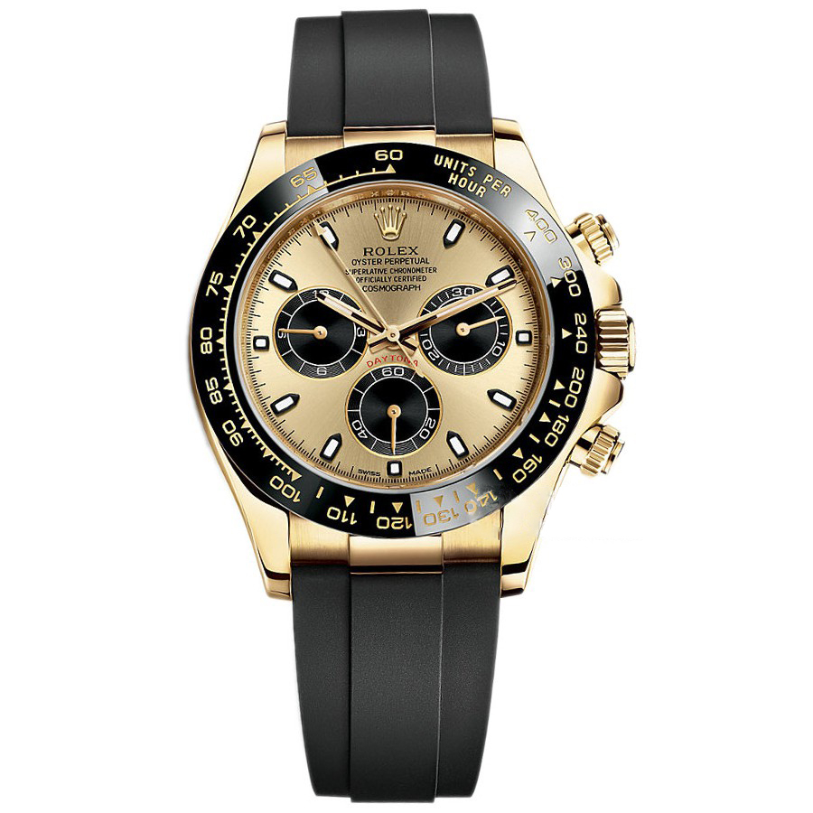 rol€x Cosmograph Daytona M116518LN-0047 Black/Rubber Ø40mm