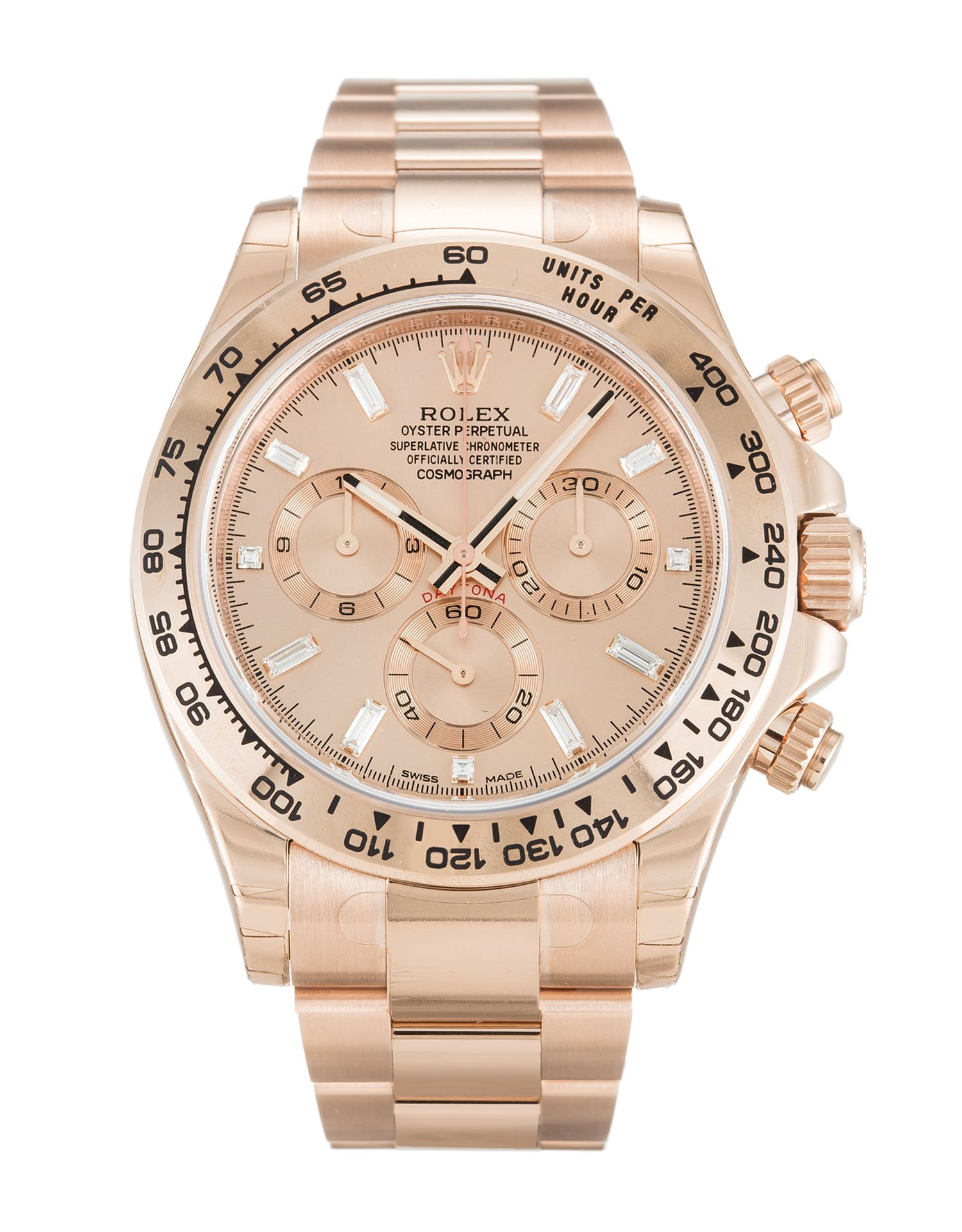 rol€x Daytona 116505 Dial Rose