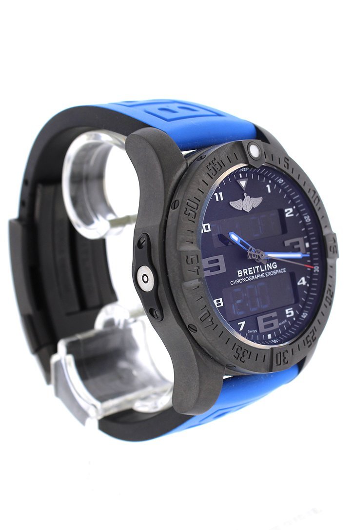 BRE!TLING Exospace B55 Black Titanium Mens Watch Vb5510h2/Be45