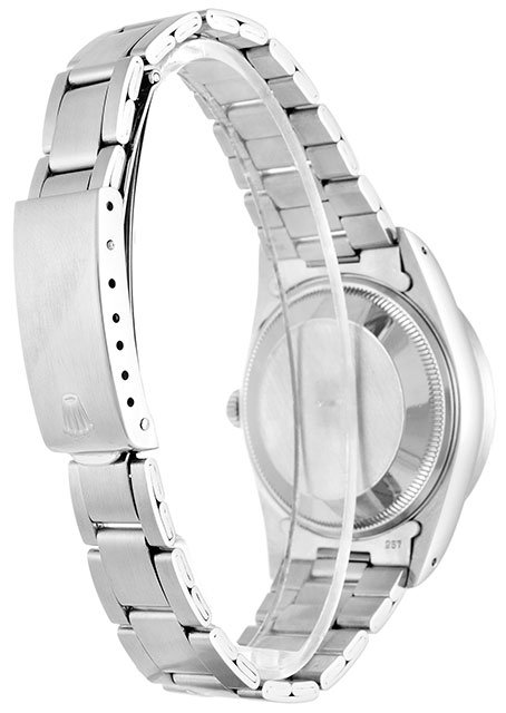 rol€x Oyster Perpetual Date 34mm Silver 15210