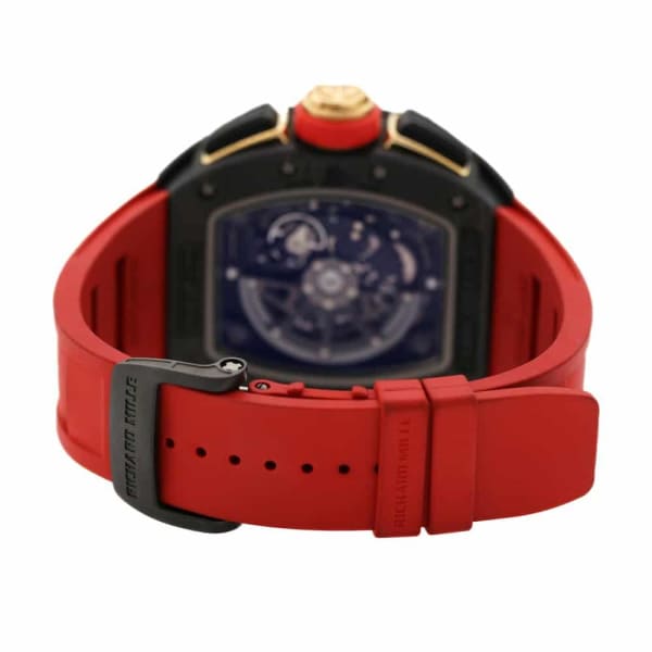 RICH@RD M!LLE RM011 NTPT Carbon 18K Rose Gold Lotus F1 Team Romain Grosjean Watch