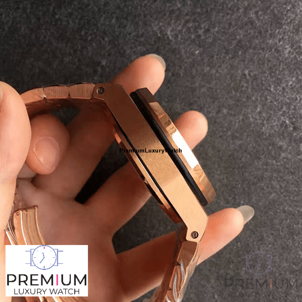 AUDEM@RS P!GUET Royal Oak Offshore Chronograph 42mm Rose Gold Watch